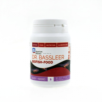 DR. BASSLEER BIOFISH FOOD BABY+NANO S 60 g